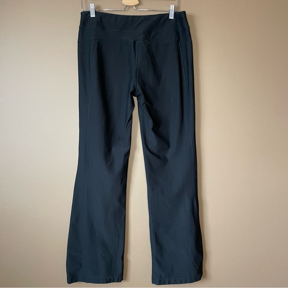 L.L.Bean Women’s Wide Leg  Black Athletic Pants - Size Medium - Picture 4 of 11